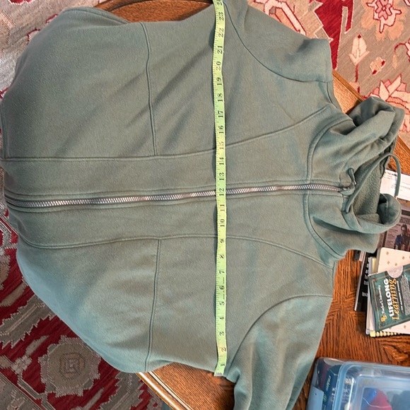 All in motion Hooded jacket sage green. - Picture 3 of 3